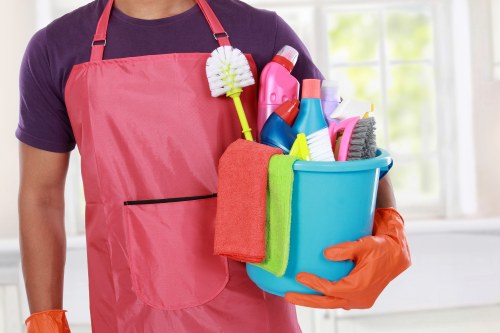 Regular cleaning service in a Brent home with tidy living room and clean surfaces