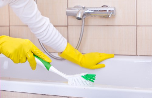 Deep cleaning oven racks and interior surfaces in Brent