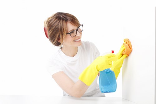 Professional office cleaners in Brent servicing shared workspaces