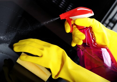 Kitchen and bathroom cleaning service for a flat in Brent